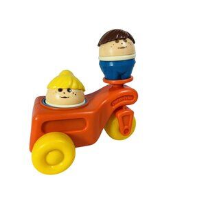 FISHER PRICE Tricycle Trike Little Tikes People Boy And Girl Vintage Toy Lot
